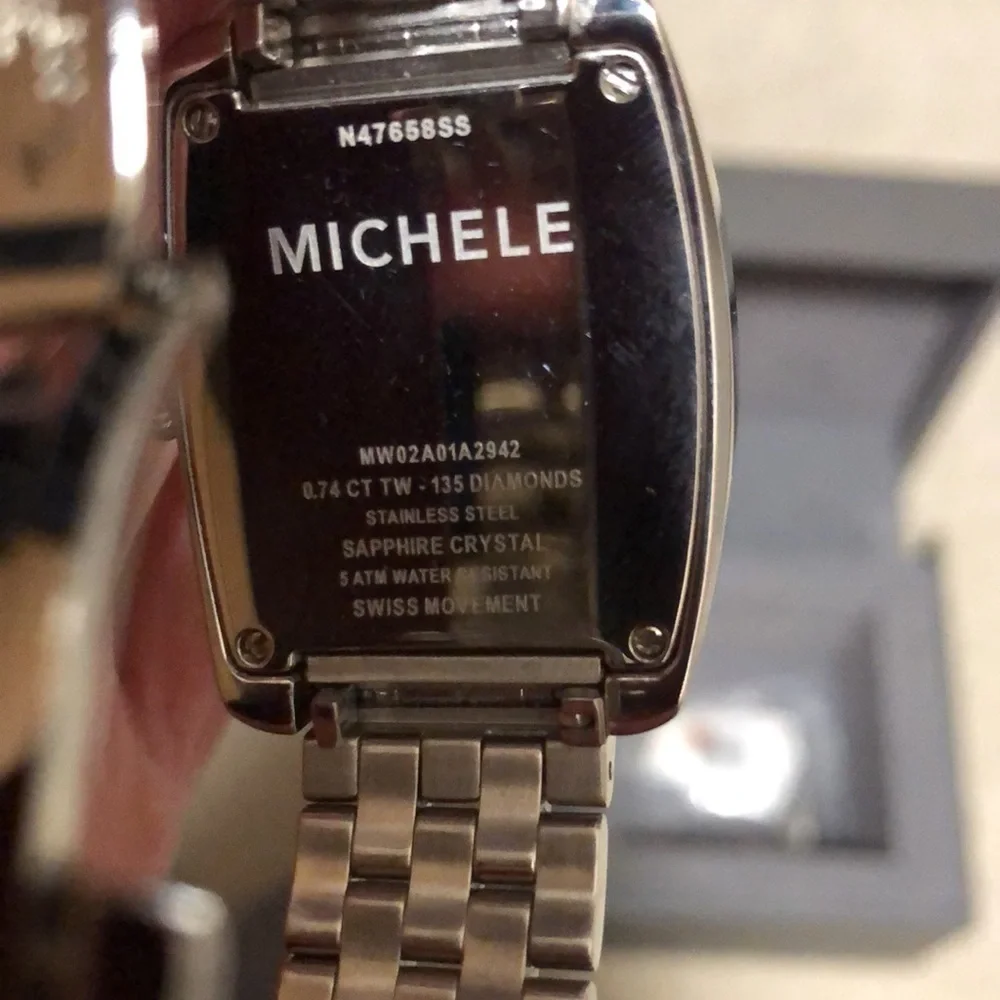 Michele Diamond Urban Mini Watch - Picture 4 of 8